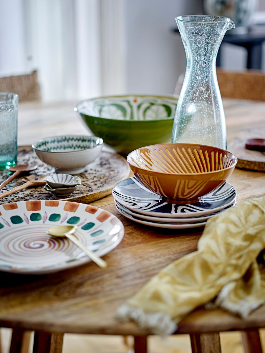 Bloomingville Manela Carafe, Grün, Glas