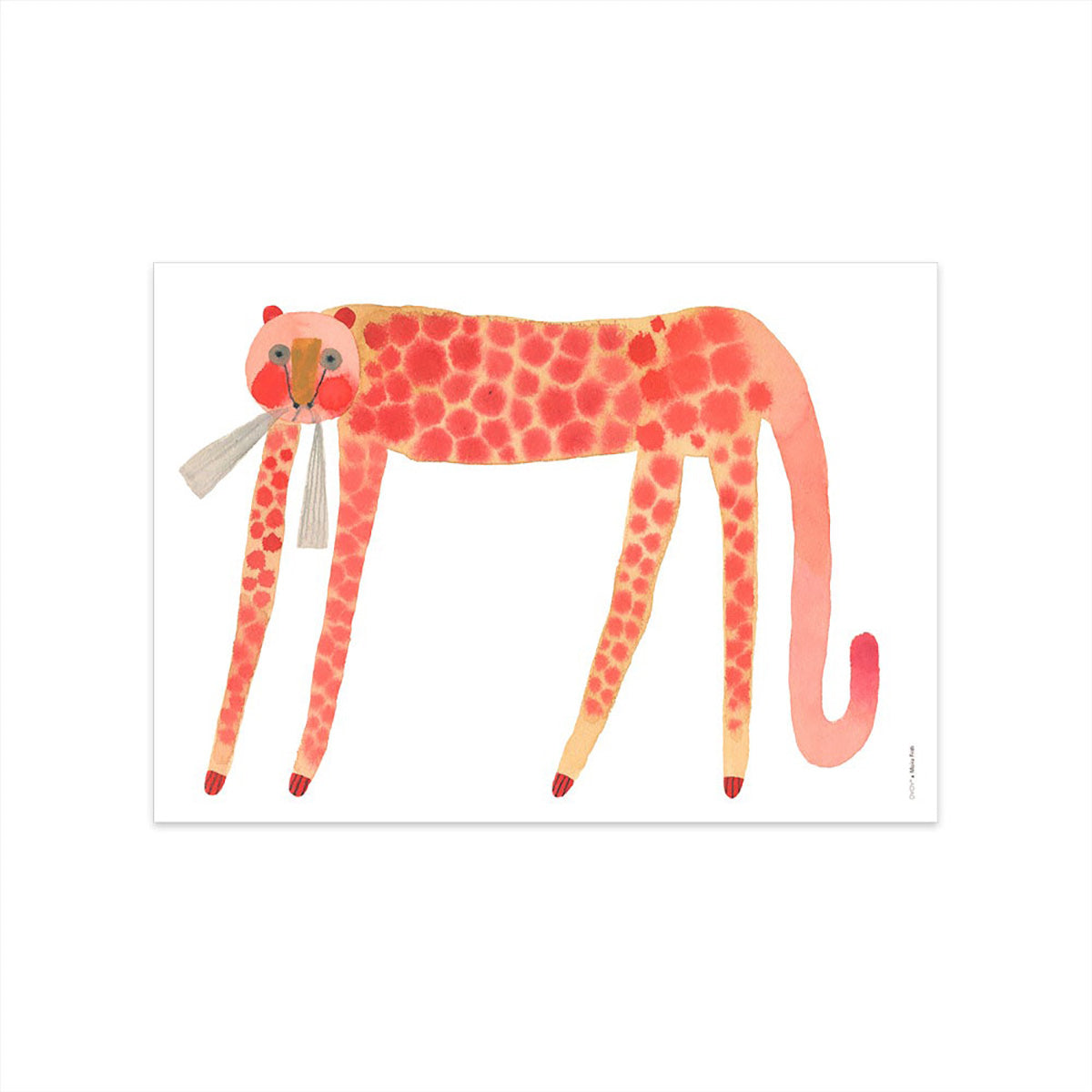 Oyoy Living Strawberry Cat Poster