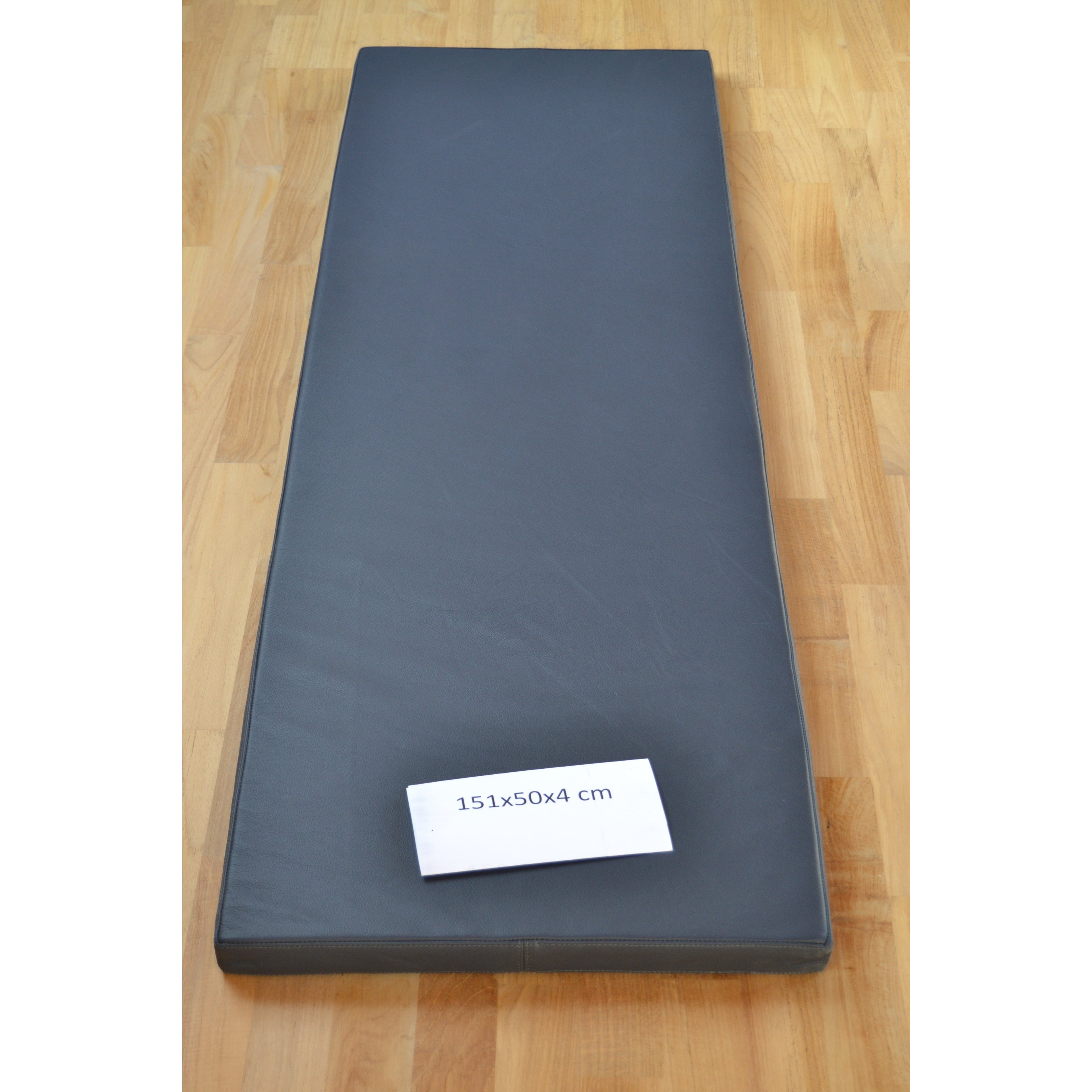 Marine/Dunkelblau Lederkissen 161x50x4 cm