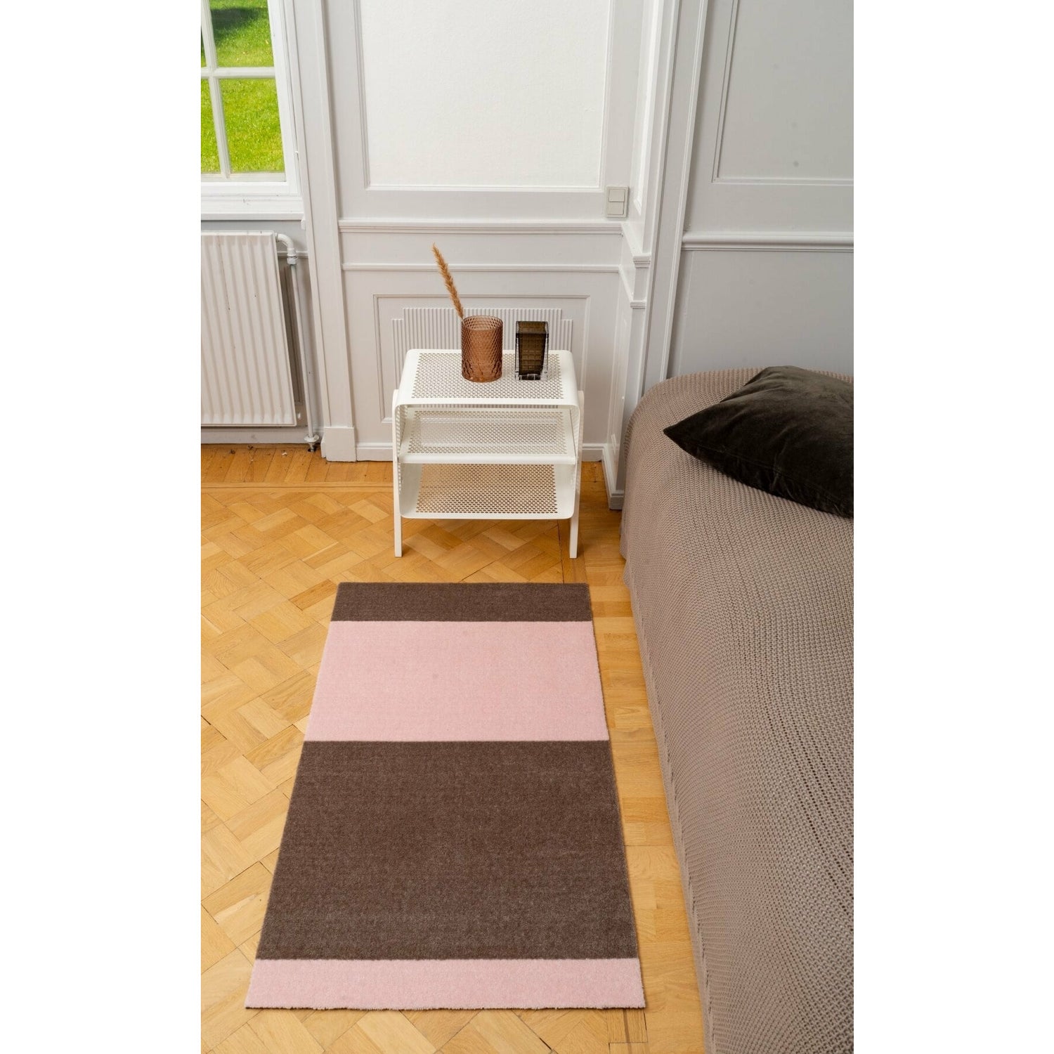 STRIPES HORISONTAL - SAND/LYS ROSA - Tica Copenhagen - DesignGaragen.dk