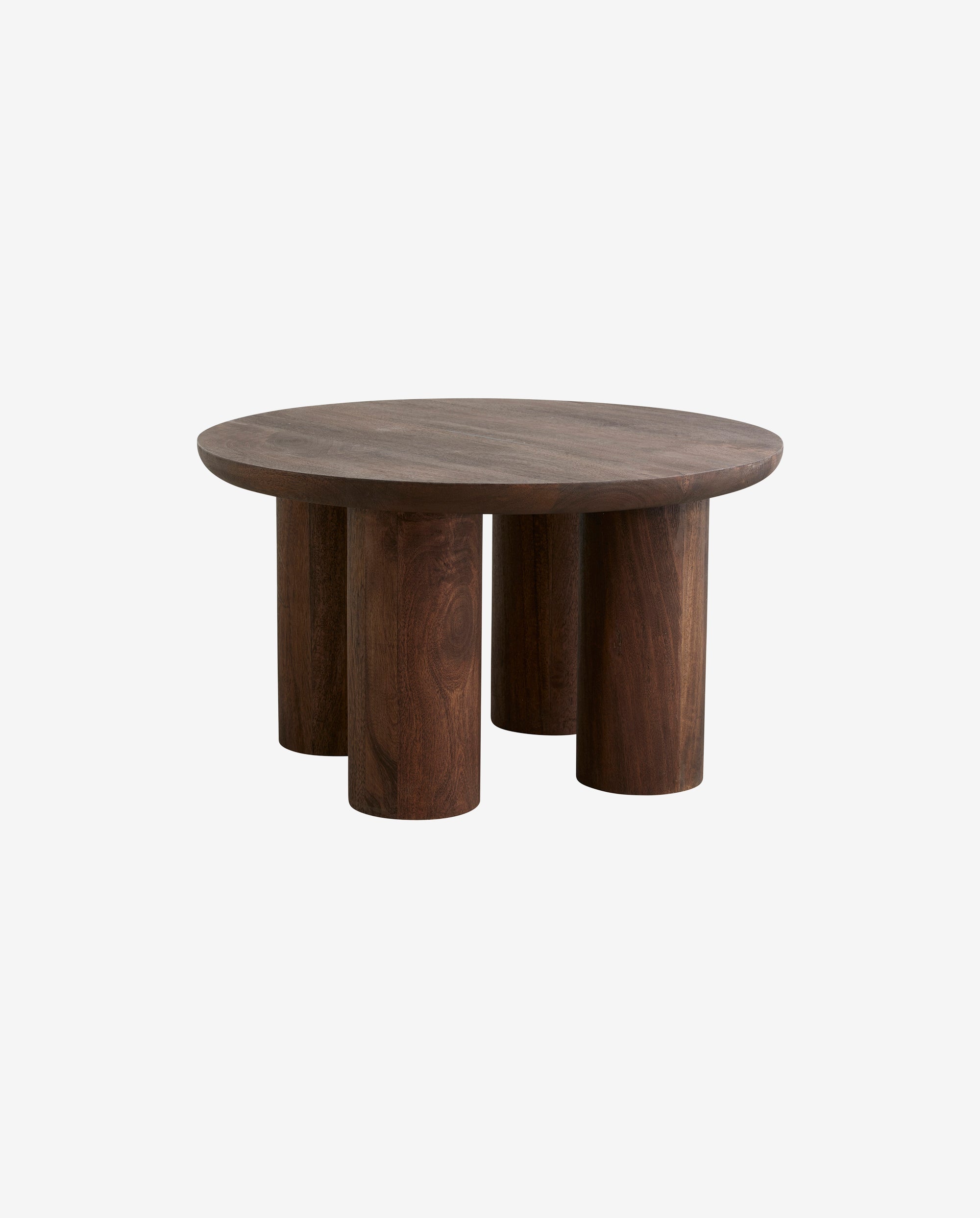 Helin Couchtisch in Mangobäumen - H40 cm - dunkelbraun