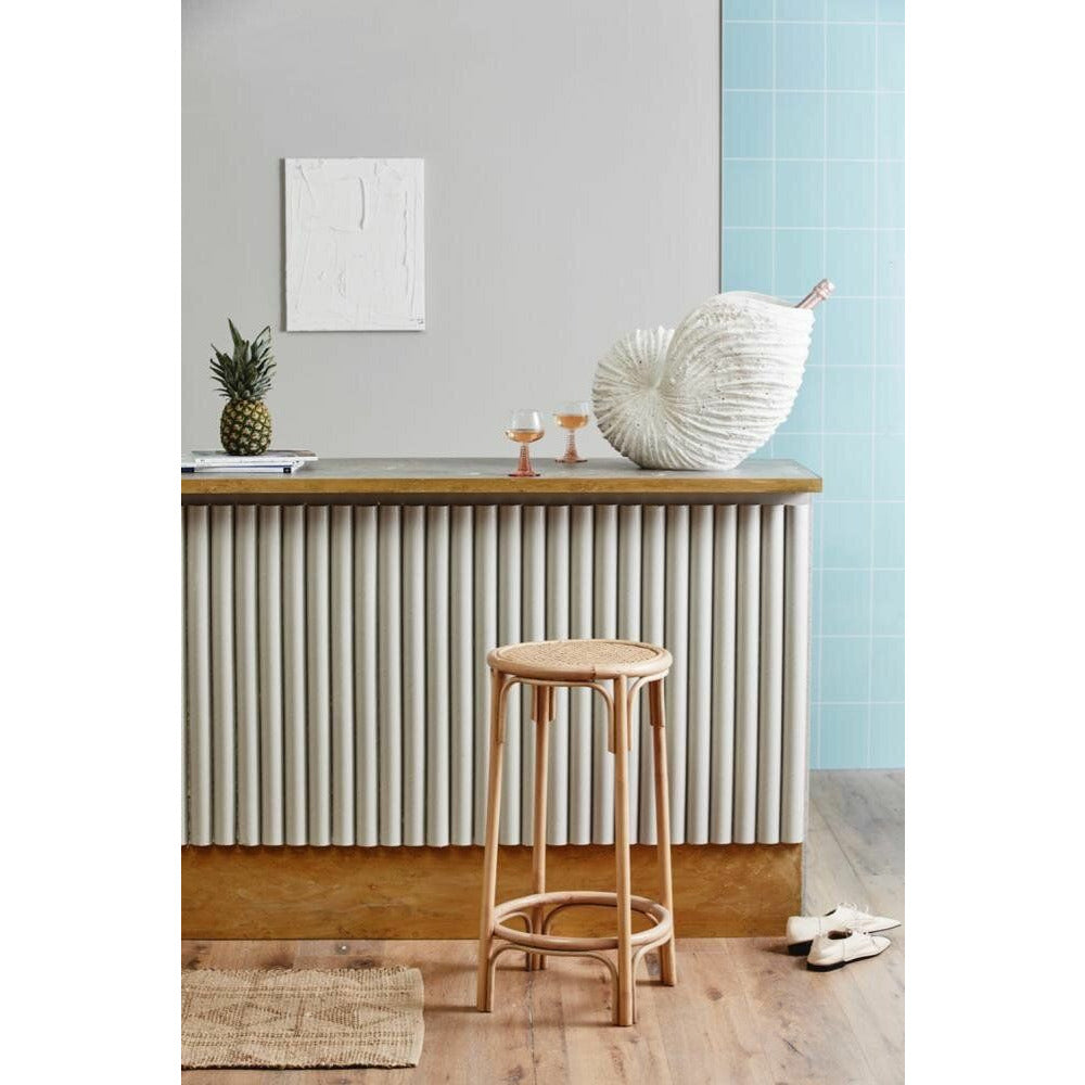 Ketoy Conch zur Dekoration - H41 cm - Weiß