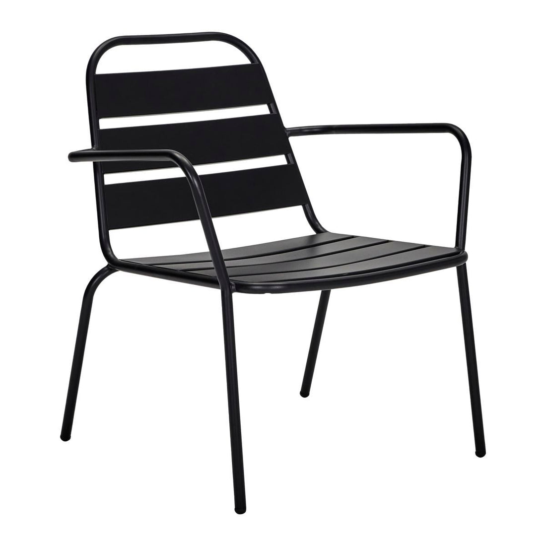 House Doctor Lounge Chair, Hdhelo, Schwarz