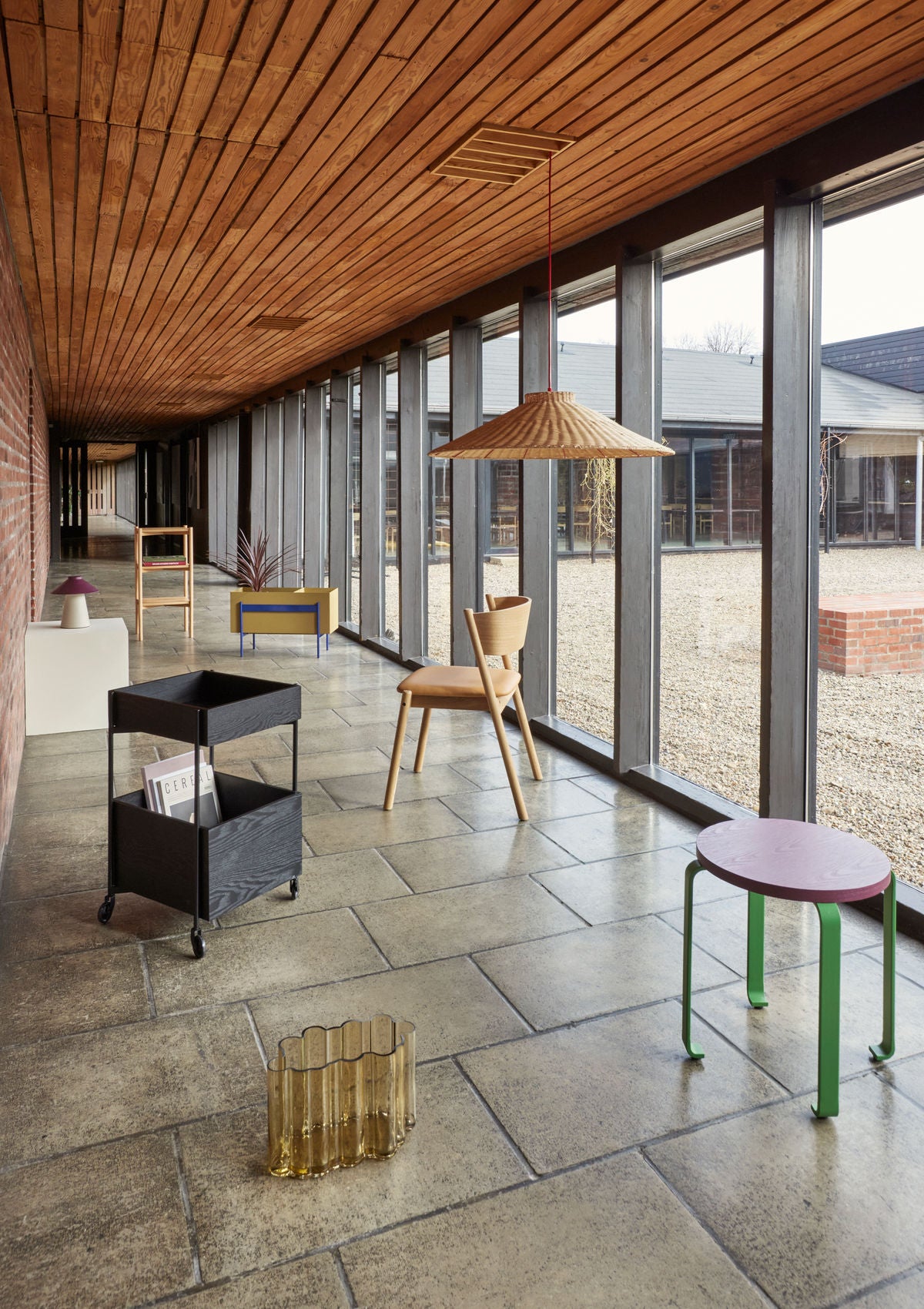 Hübsch schräge Essstuhl Sitz Natur Natur