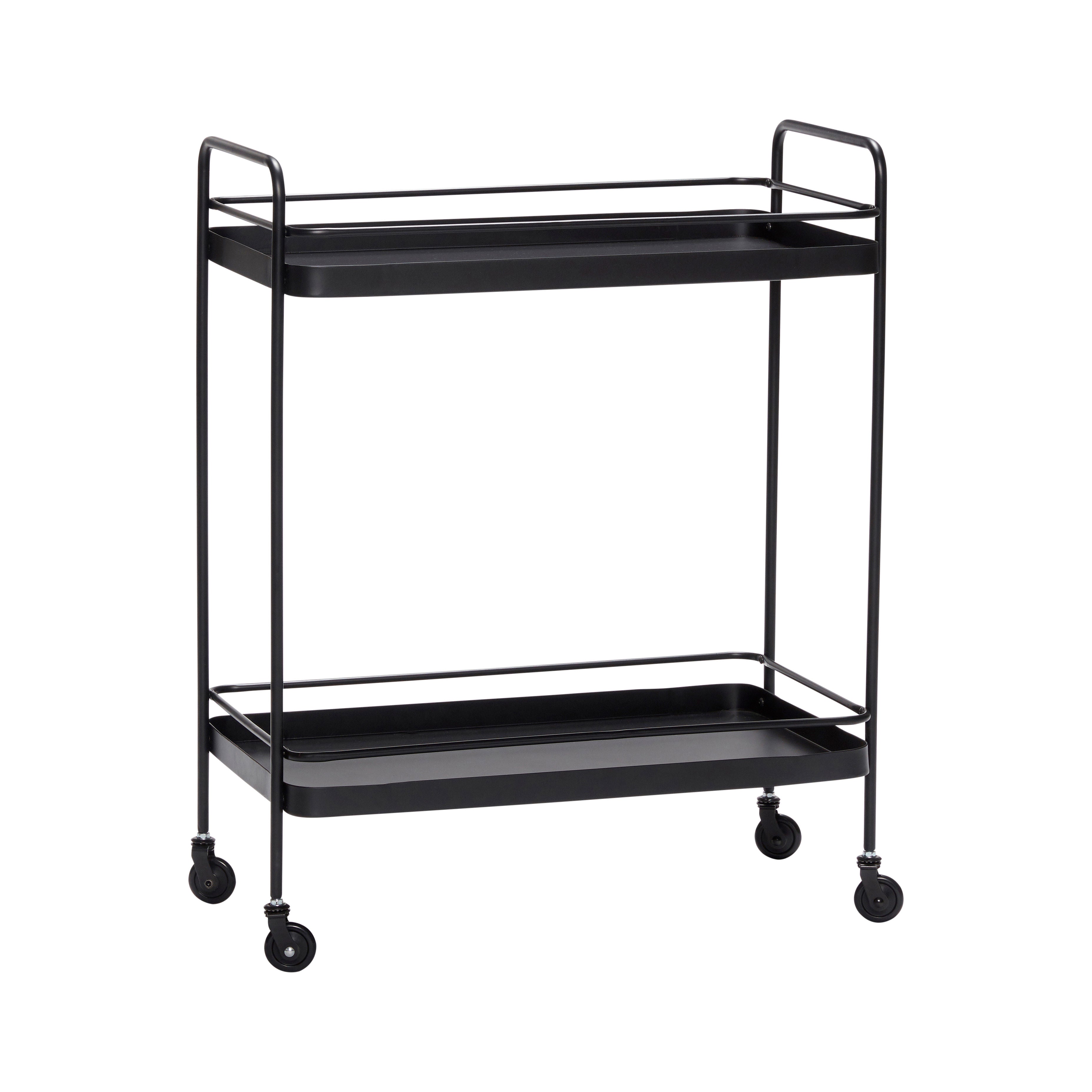 Hübsch Enjoy Rullebord Sort - Hübsch - DesignGaragen.dk