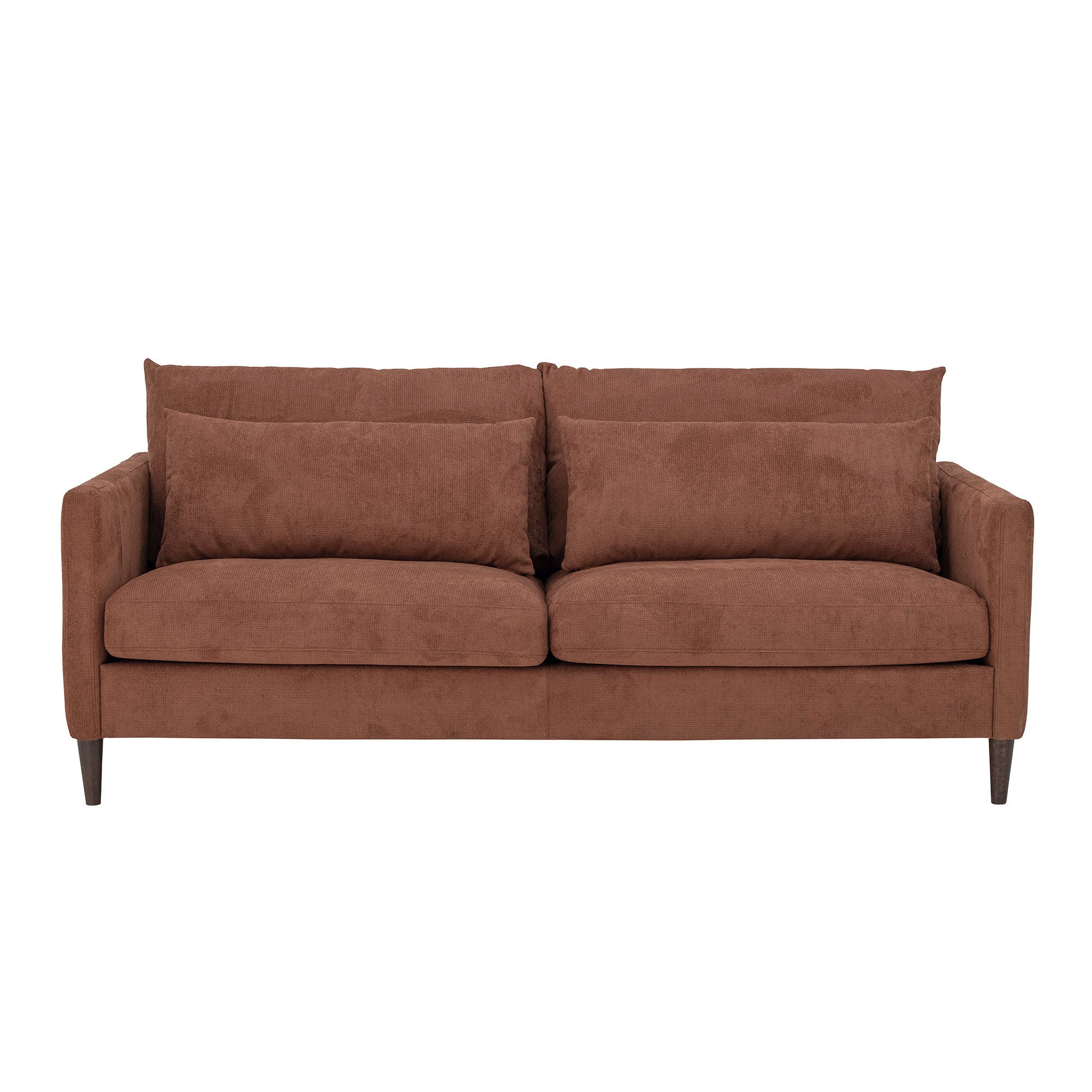 Kreative Kollektion Thess Sofa, Brown, FSC® Mix, wiedererlangung Poly