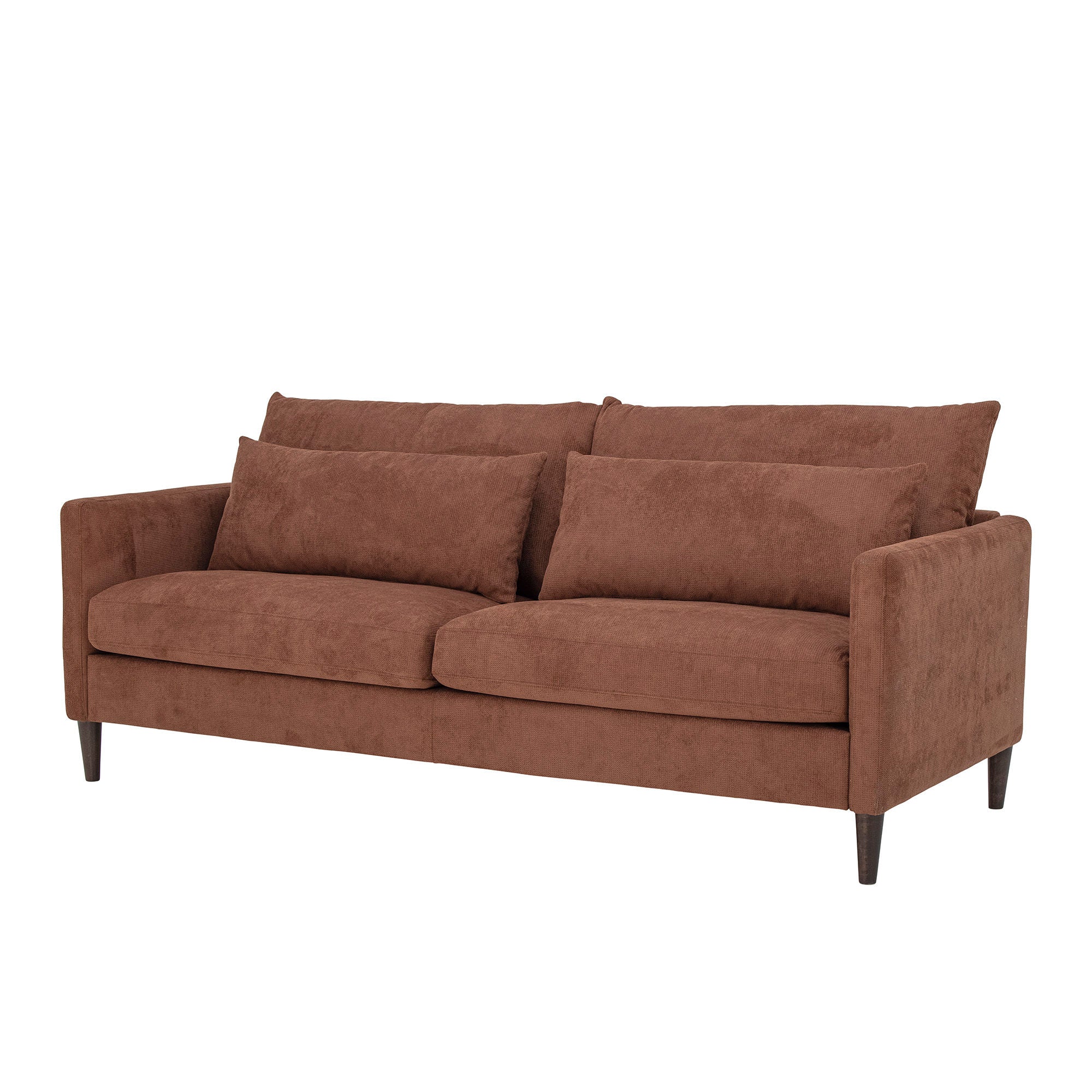 Kreative Kollektion Thess Sofa, Brown, FSC® Mix, wiedererlangung Poly