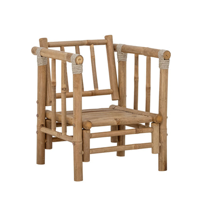 Bloomingville Mini Mini alleiniger Stuhl, Natur, Bambus
