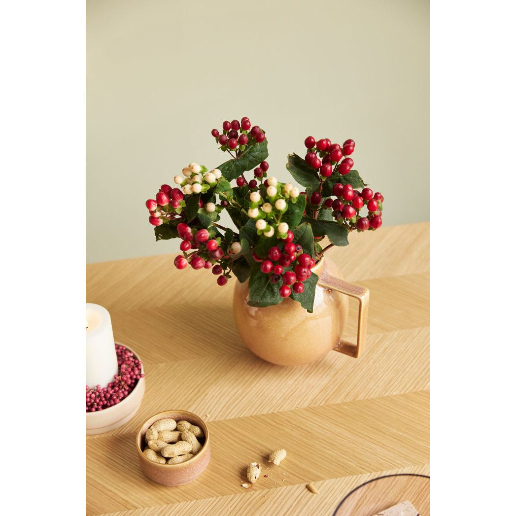 Hübsch - Bord, egetræ, sildeben, FSC, natur - 200x100xh75cm - Hübsch - DesignGaragen.dk