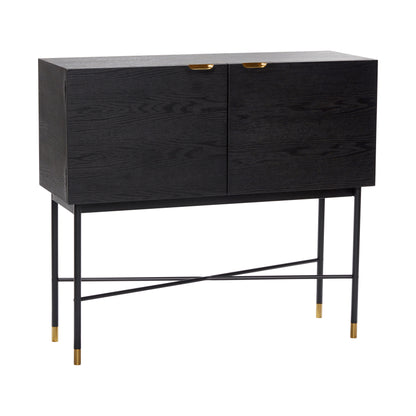 Normkonsole -Tabelle Schwarz - 100x35xh90cm