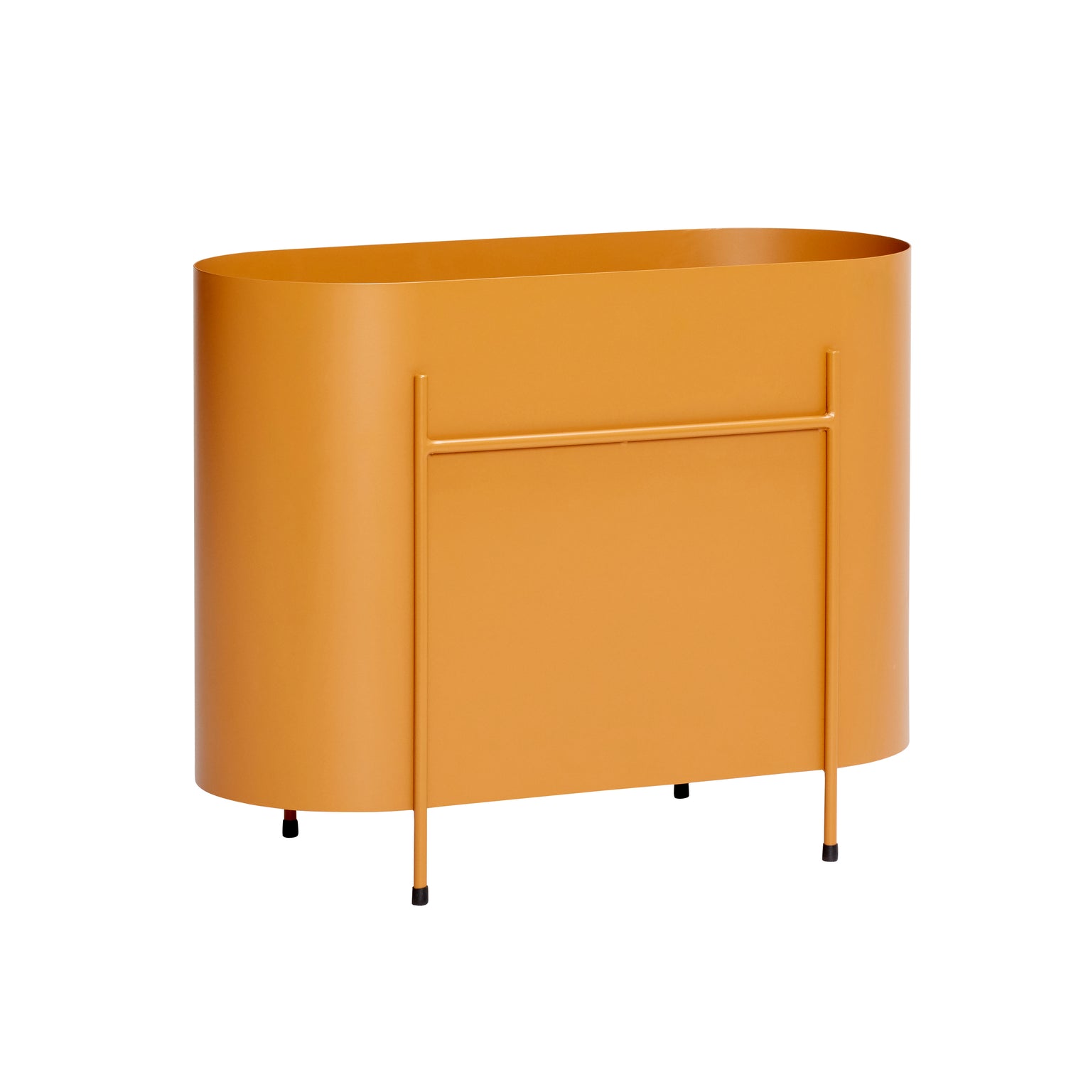 Längliche Pflanzenbox Orange - 60x27xh47cm