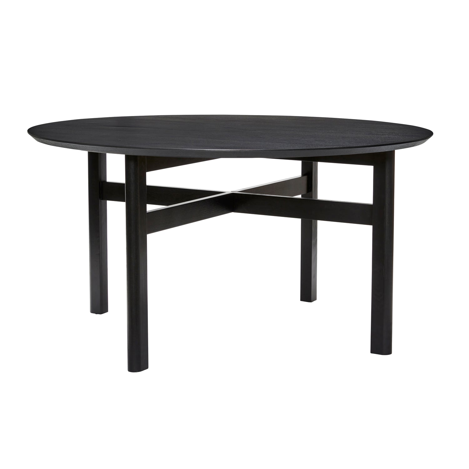 Fjord Esstisch groß schwarz - Ø140xh74cm