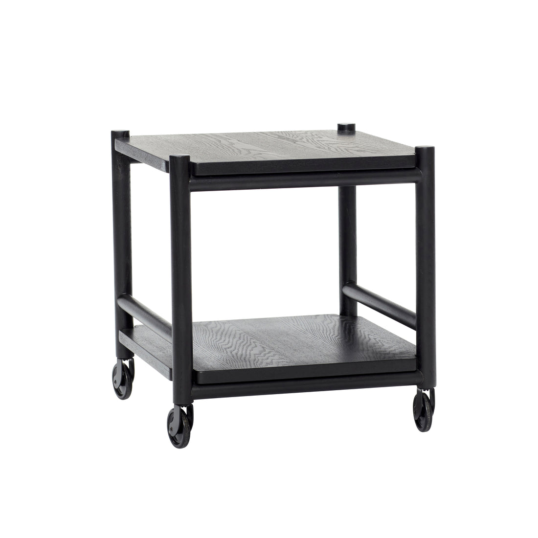 Norm Rolling Tisch schwarz - 40x40xh44cm
