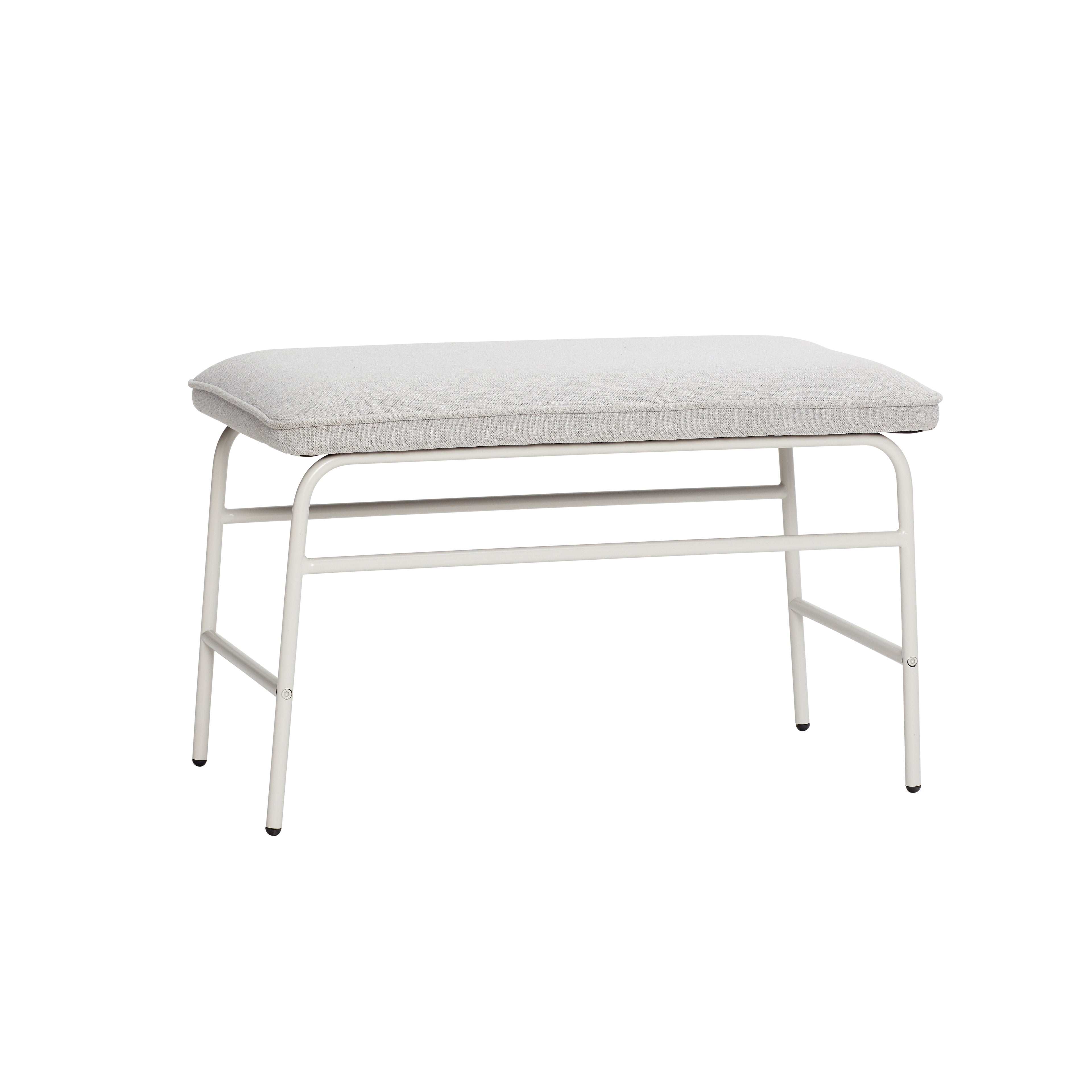 Nebelbank grau - 70x40xh41cm