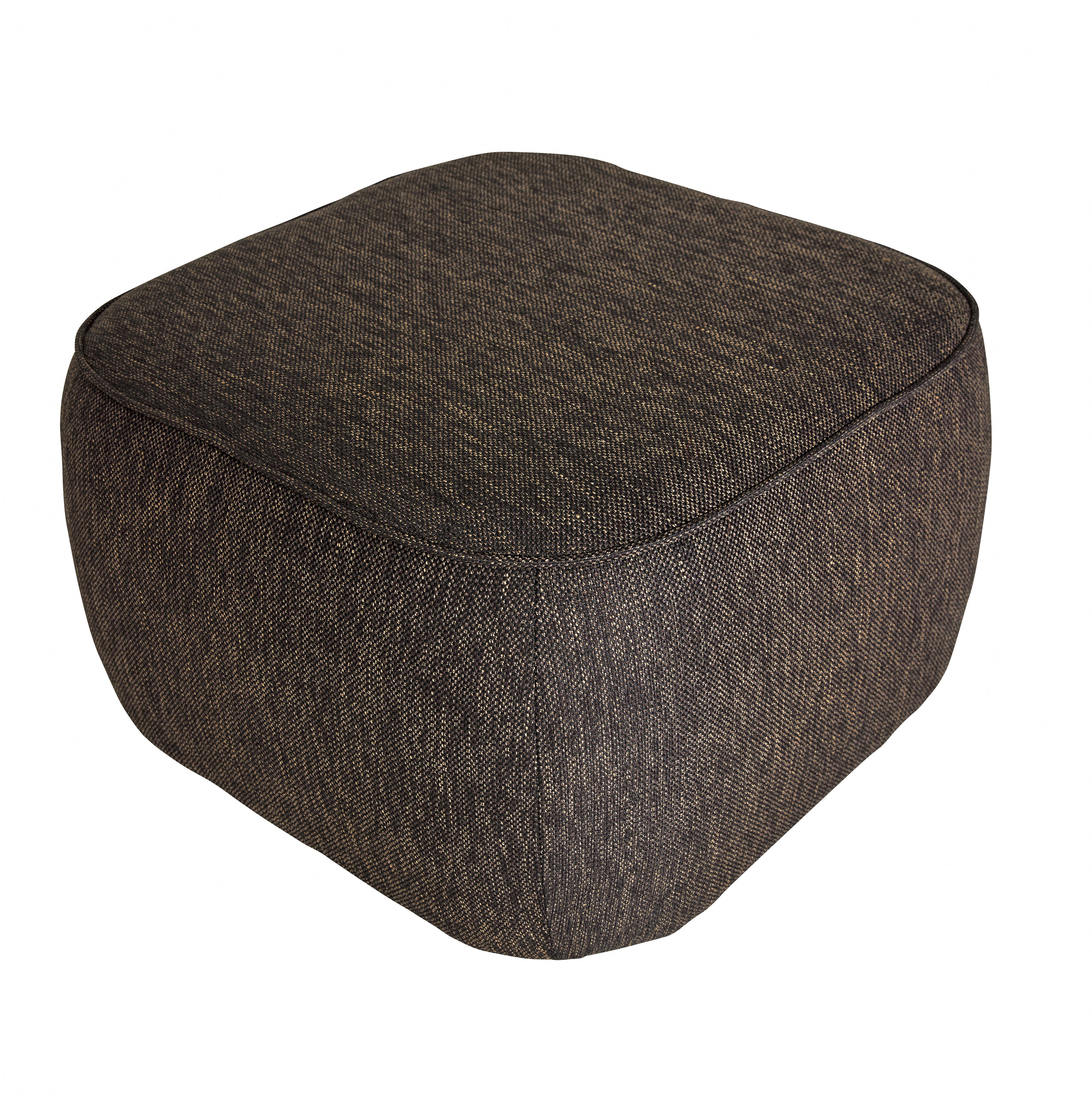 Würfel PUF Dunkelbraun - 57x57xh39cm