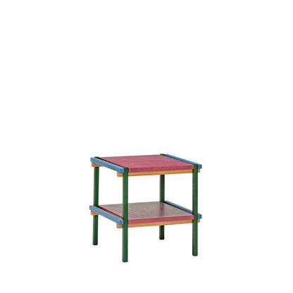 Multikolor -Crayon Side Table - 40x40xh40cm