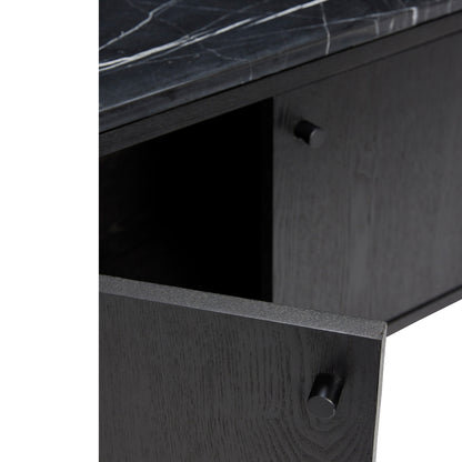 Nobu Sideboard Schwarz - 120x35xh51cm