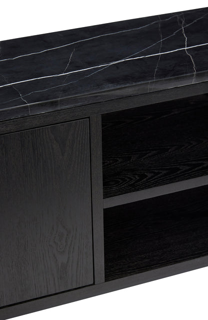 Nobu Sideboard Schwarz - 120x35xh51cm