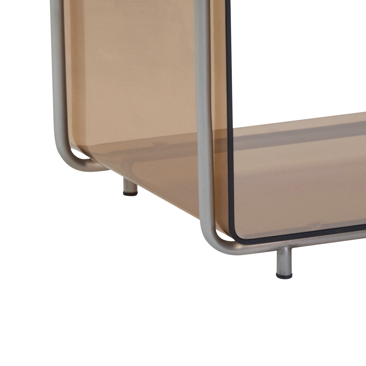 Echo Magazine Halter Brown/Nickel - 46x34xh43cm