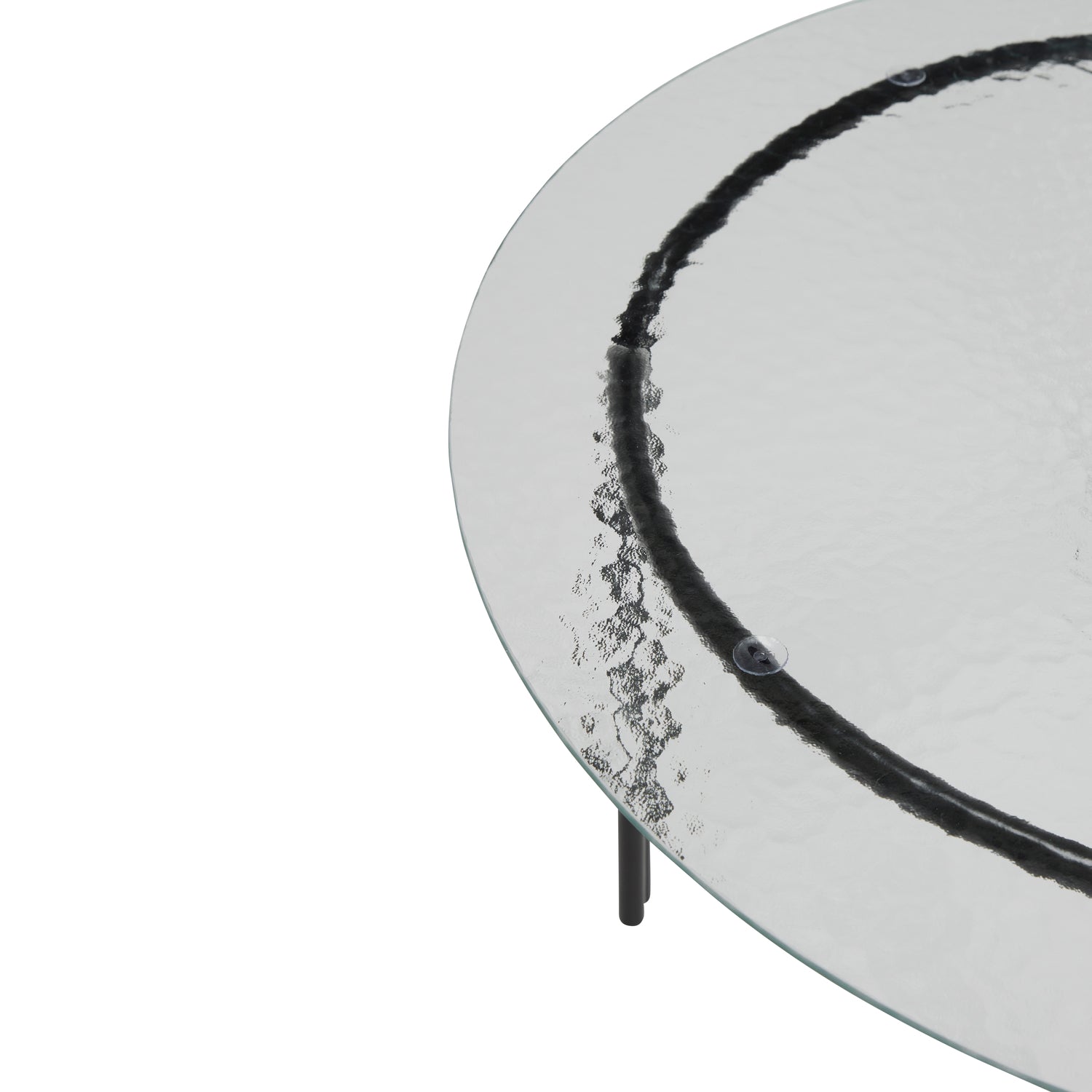 Orbit Couchtisch Schwarz - ø80xh45cm