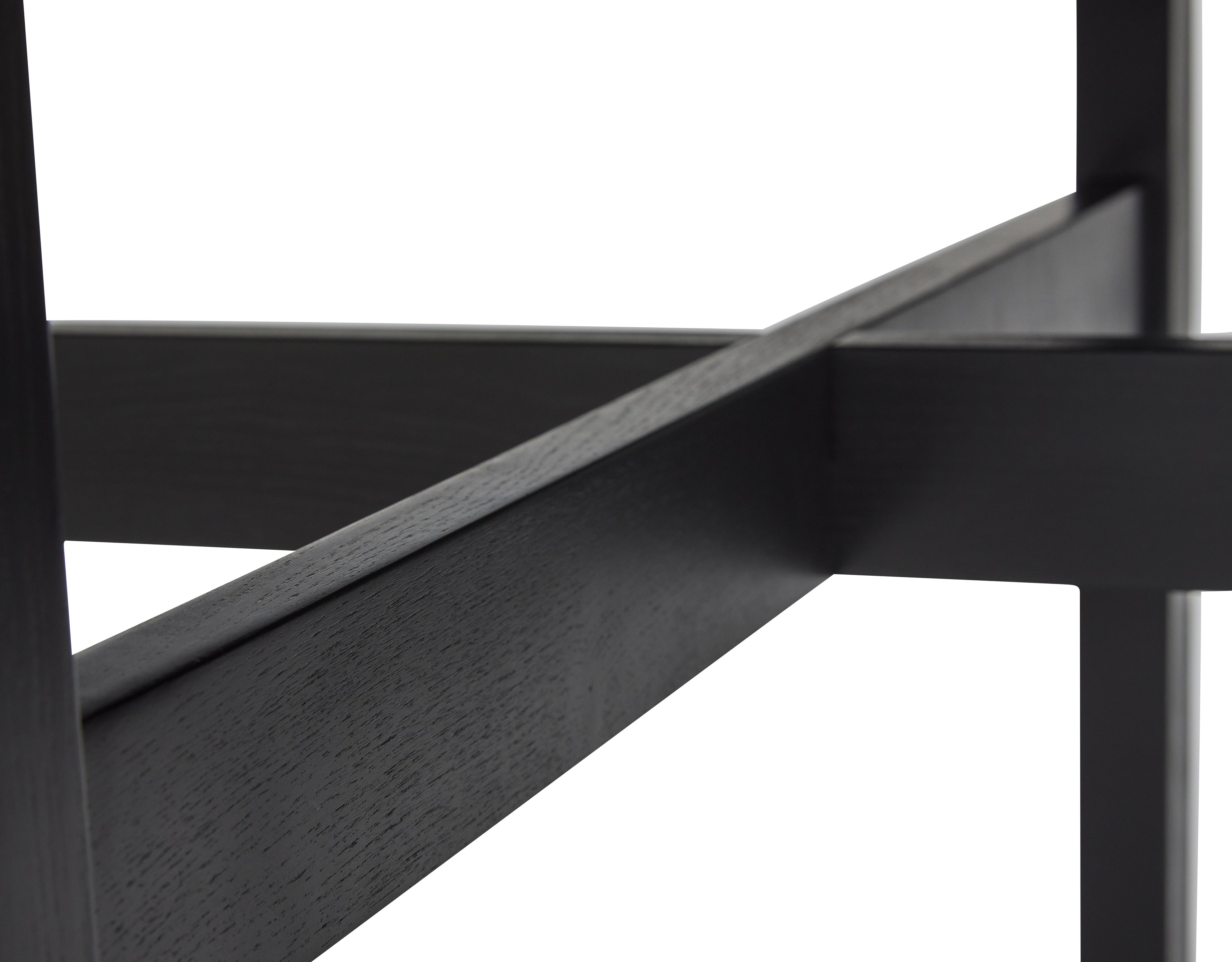 Fjord Esstisch rund klein schwarz - Ø120xh75cm