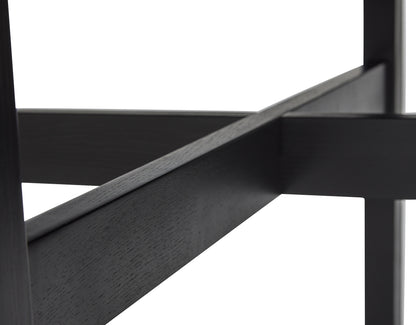 Fjord Esstisch rund klein schwarz - Ø120xh75cm