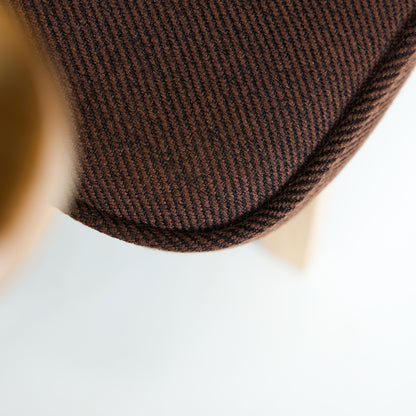 Haze Loungesessel Dunkelbraun – 80x64xh71cm