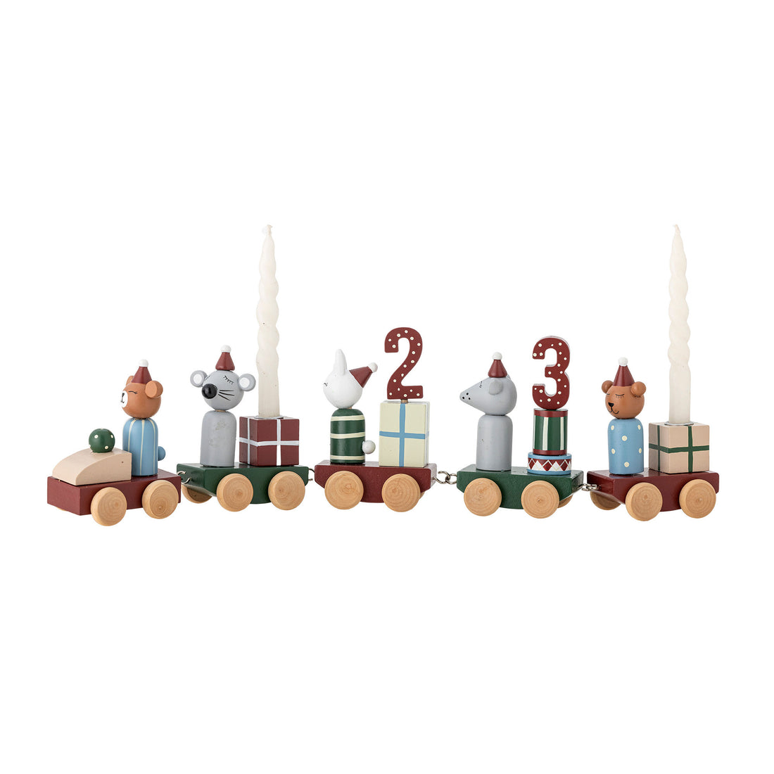 Bloomingville Junaid Deko, Rot, FSC®100%, MDF
