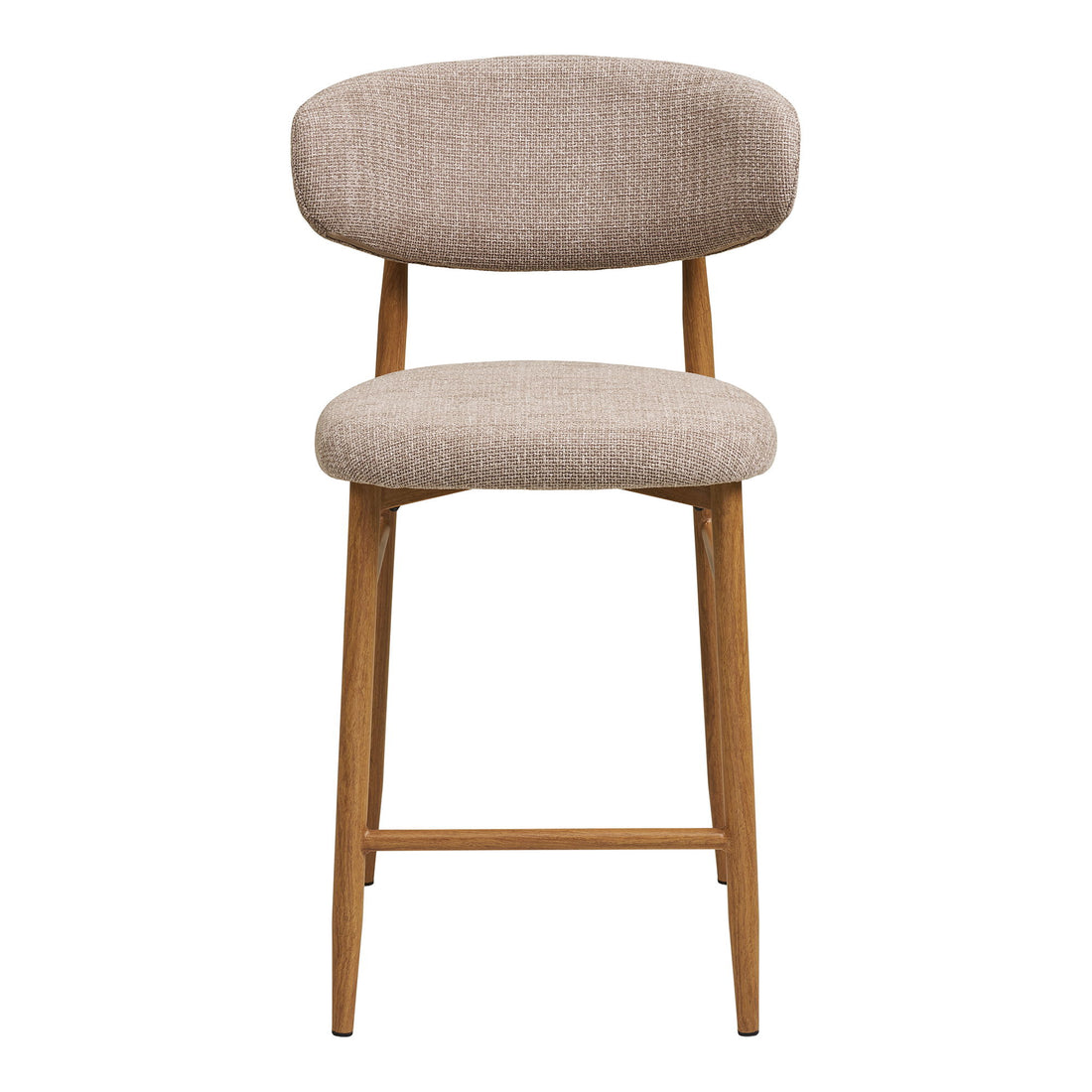 Levanto Counter Chair – Thekenstuhl, Sand, Beine in Holzoptik, Eiche HN1302