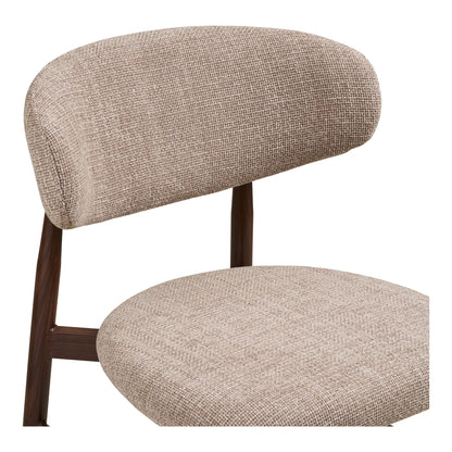 Levanto Counter Chair – Thekenstuhl, Sand, Beine in Holzoptik, Walnuss HN1302