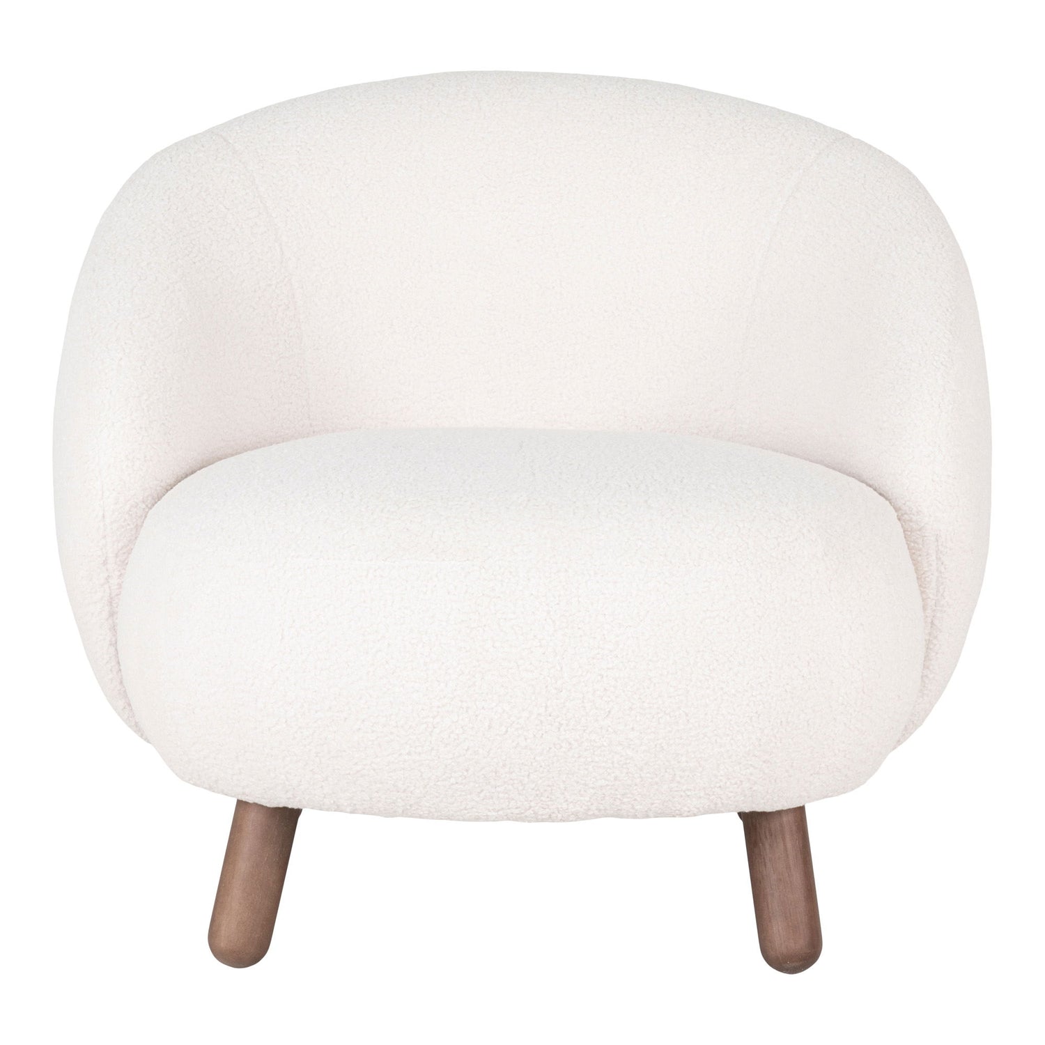 Savona Set - Lounge Stuhl und Puff, weiße HN1094