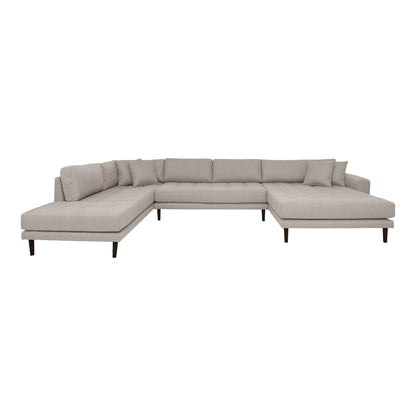 Lido U-Sofa mit offenem Ende - U-Sofa mit offenem Ende