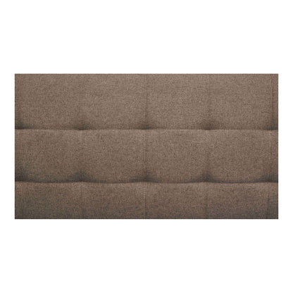 Milton Sofa Bett - Sofa Bett mit Lagerung, braune, schwarze Beine HN1089