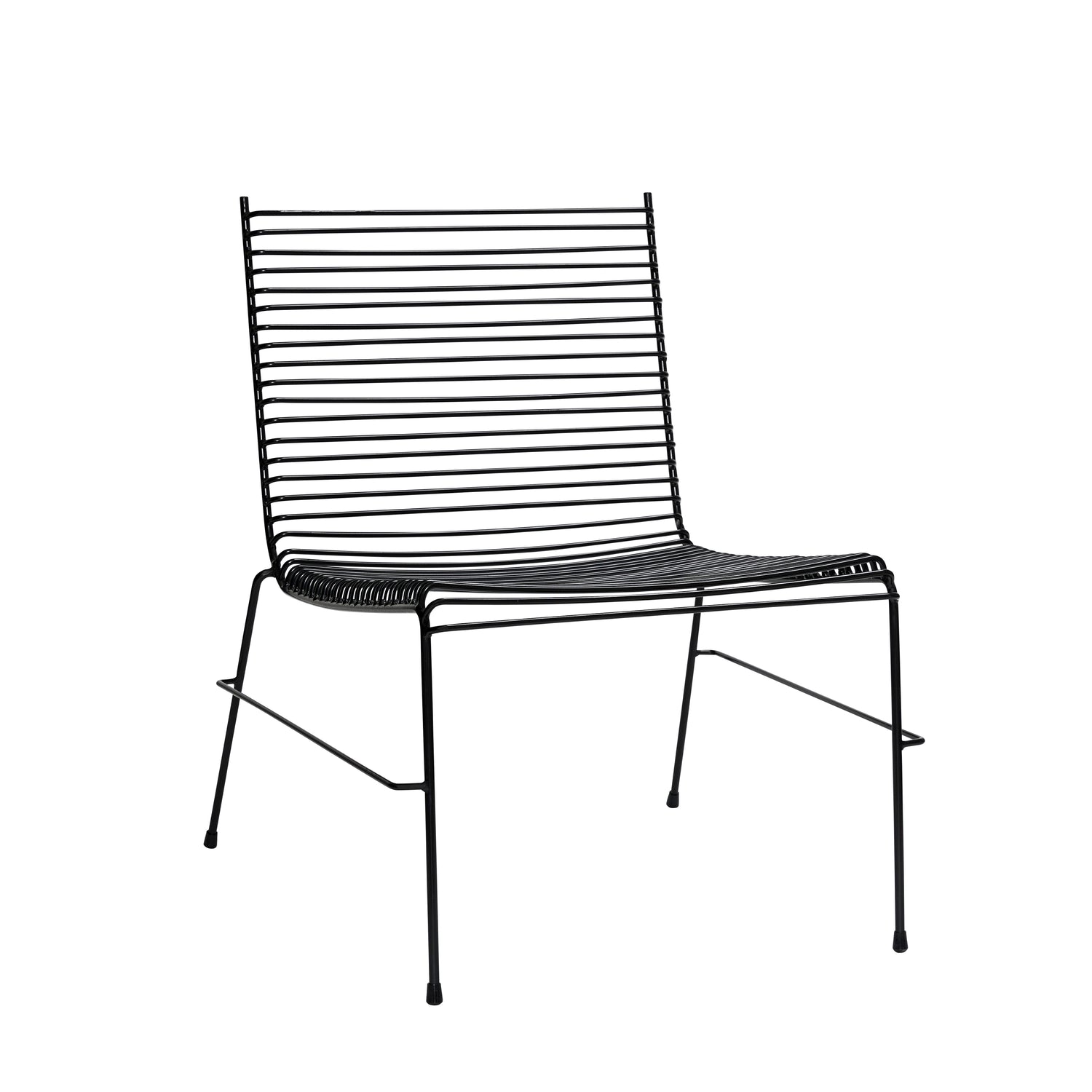 String Lounge Chair Schwarz - 57x75xh80cm