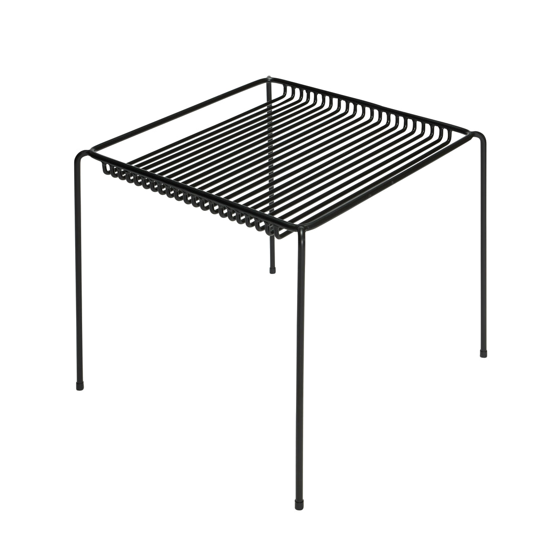 String Beistelltisch Schwarz - 51x51xh45cm