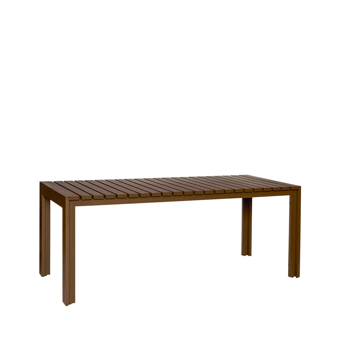Haus Esstisch Groß Braun - 191x80xh76cm