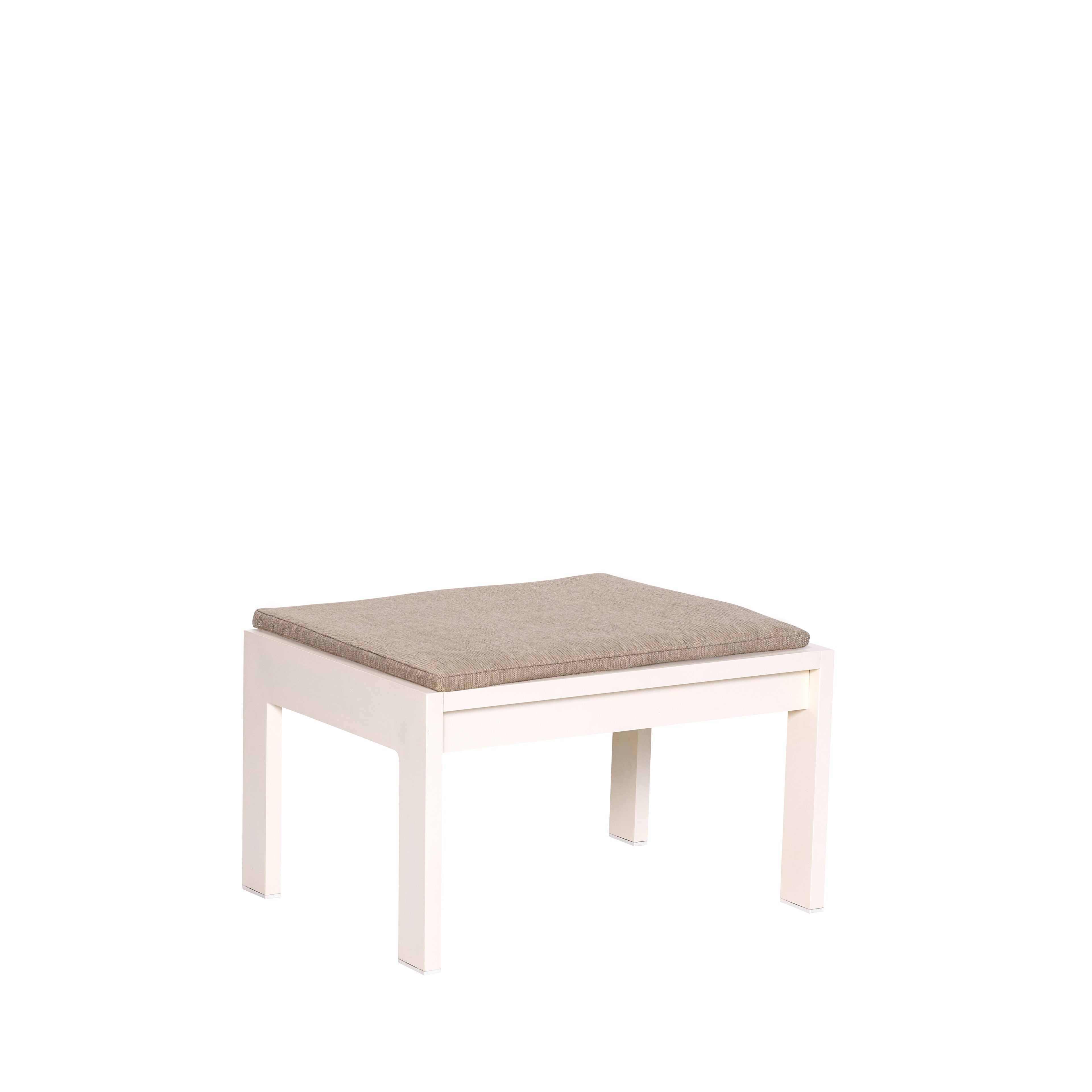 Haus Hocker Beige - 52x52xh42cm