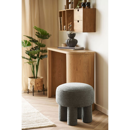 Canberra PUF - PUF, Hahn grau Ø43x43 cm, HN1312