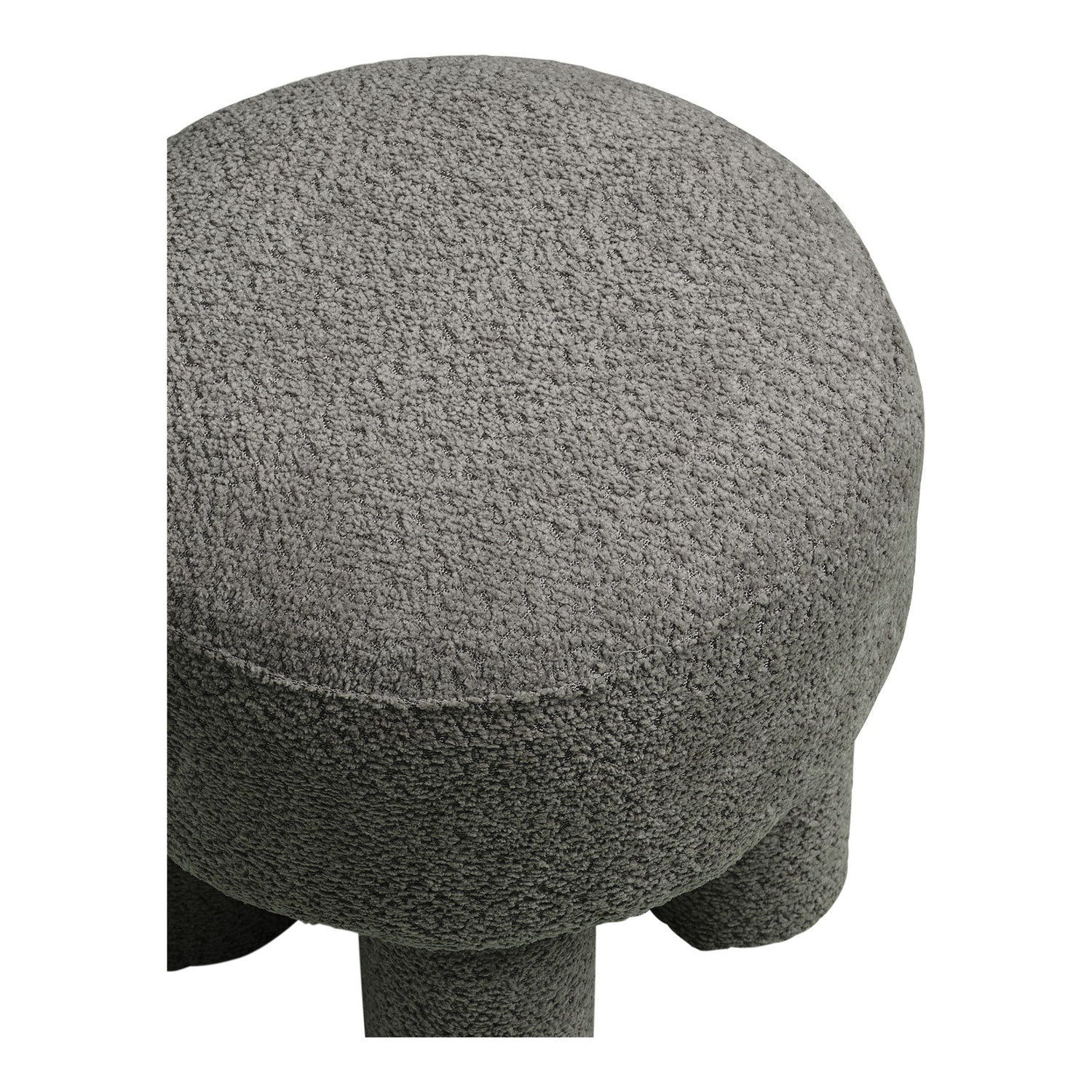 Canberra PUF - PUF, Hahn grau Ø43x43 cm, HN1312