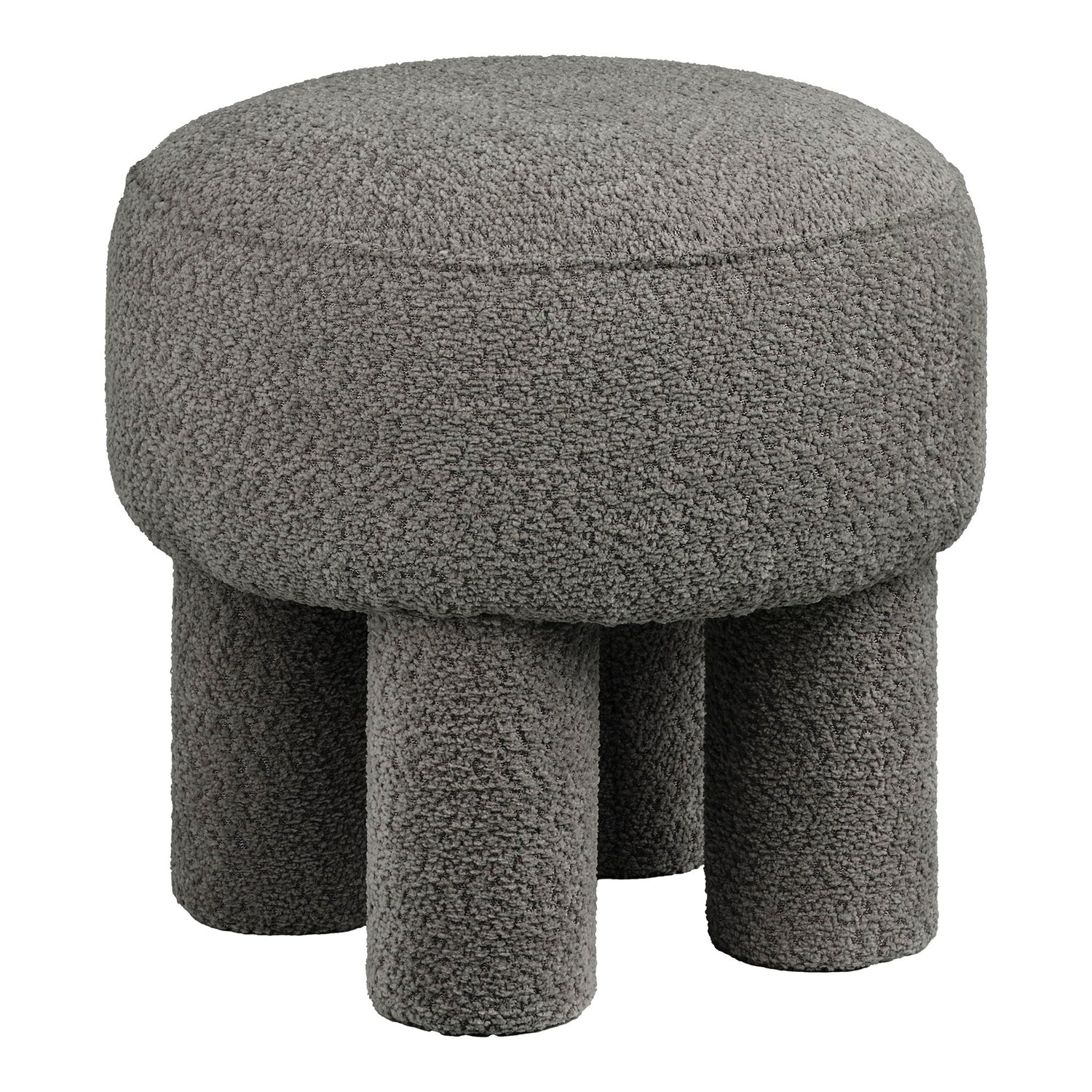 Canberra PUF - PUF, Hahn grau Ø43x43 cm, HN1312