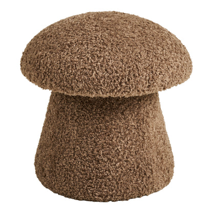 Enna PUF - PUF, Imitationsfell, Brown Ø45x45 cm, HN1062