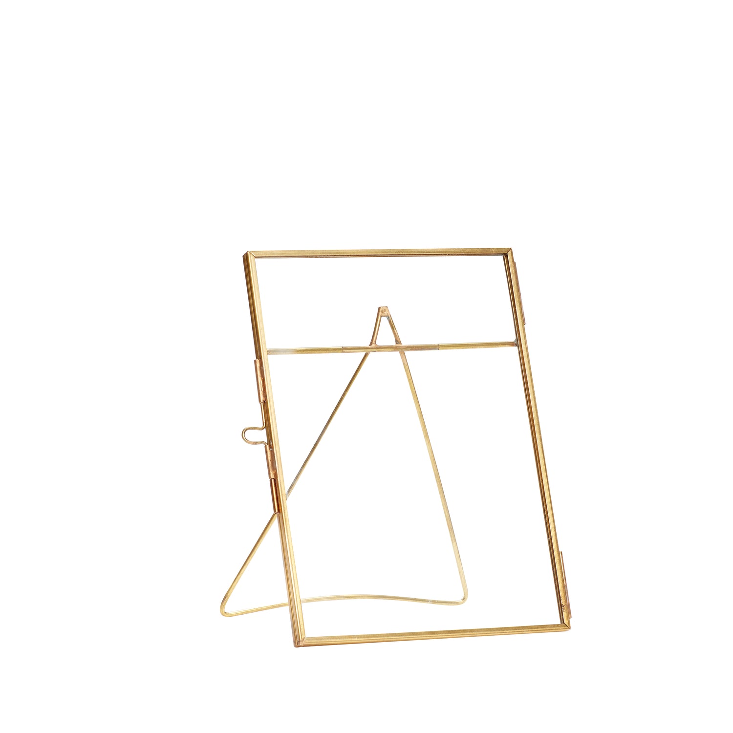 Loft Frame Standing Messing Farbe - 13xh18cm