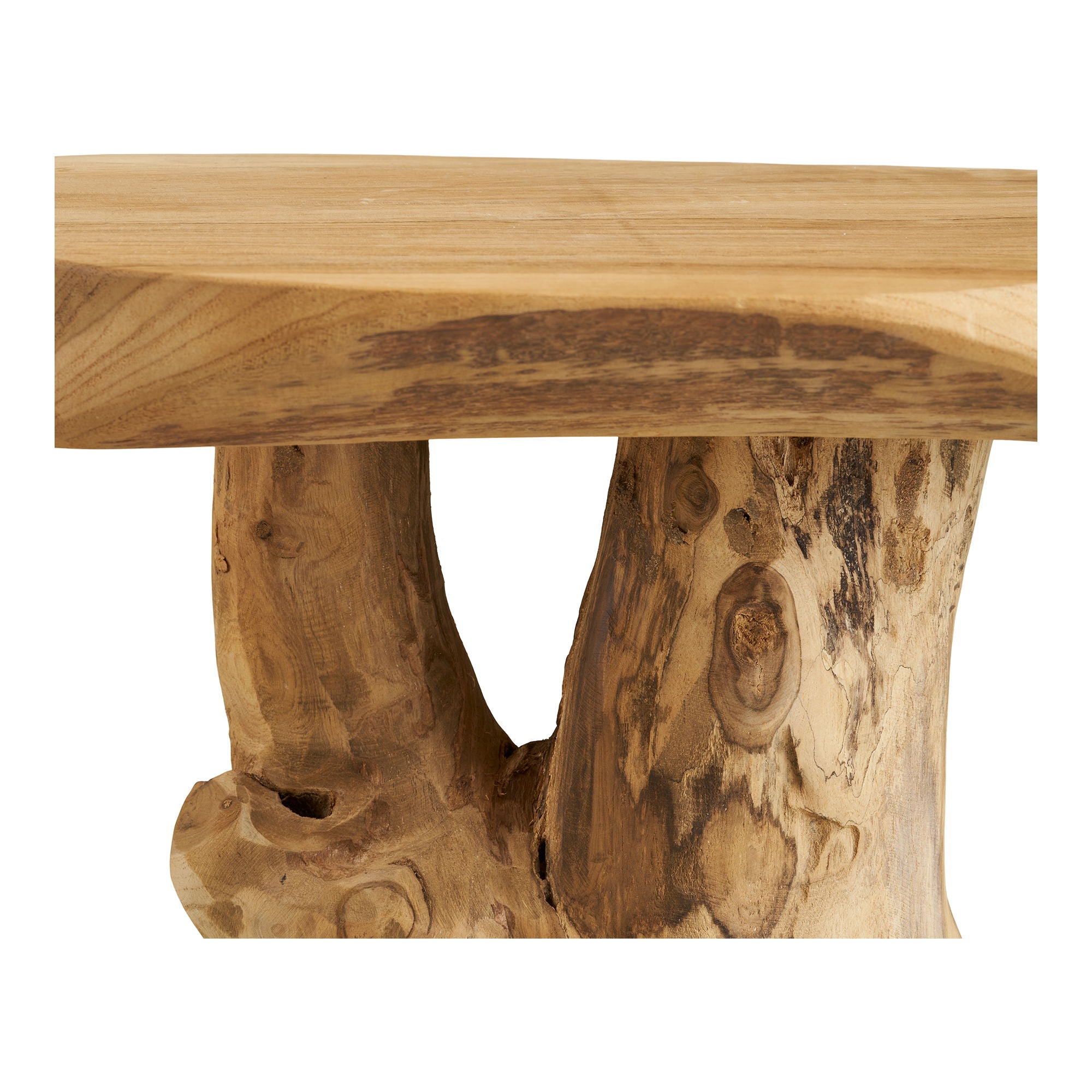 Palena Side Table - Beistelltisch, Teak, Natur Ø40x45 cm