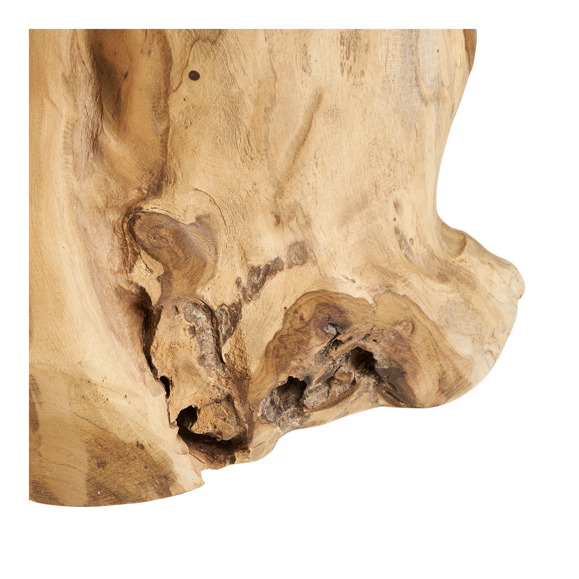 Palena Side Table - Beistelltisch, Teak, Natur Ø40x45 cm