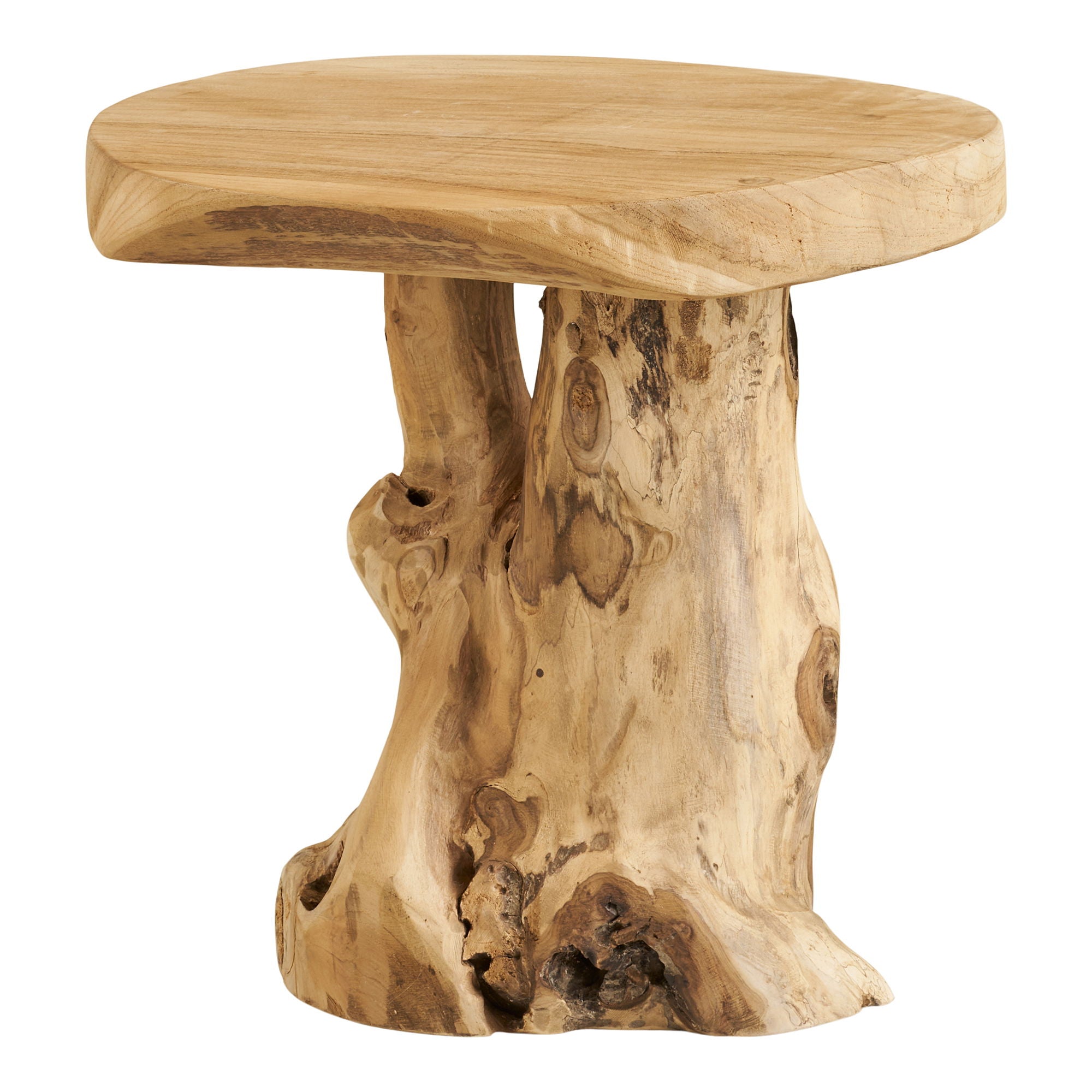 Palena Side Table - Beistelltisch, Teak, Natur Ø40x45 cm