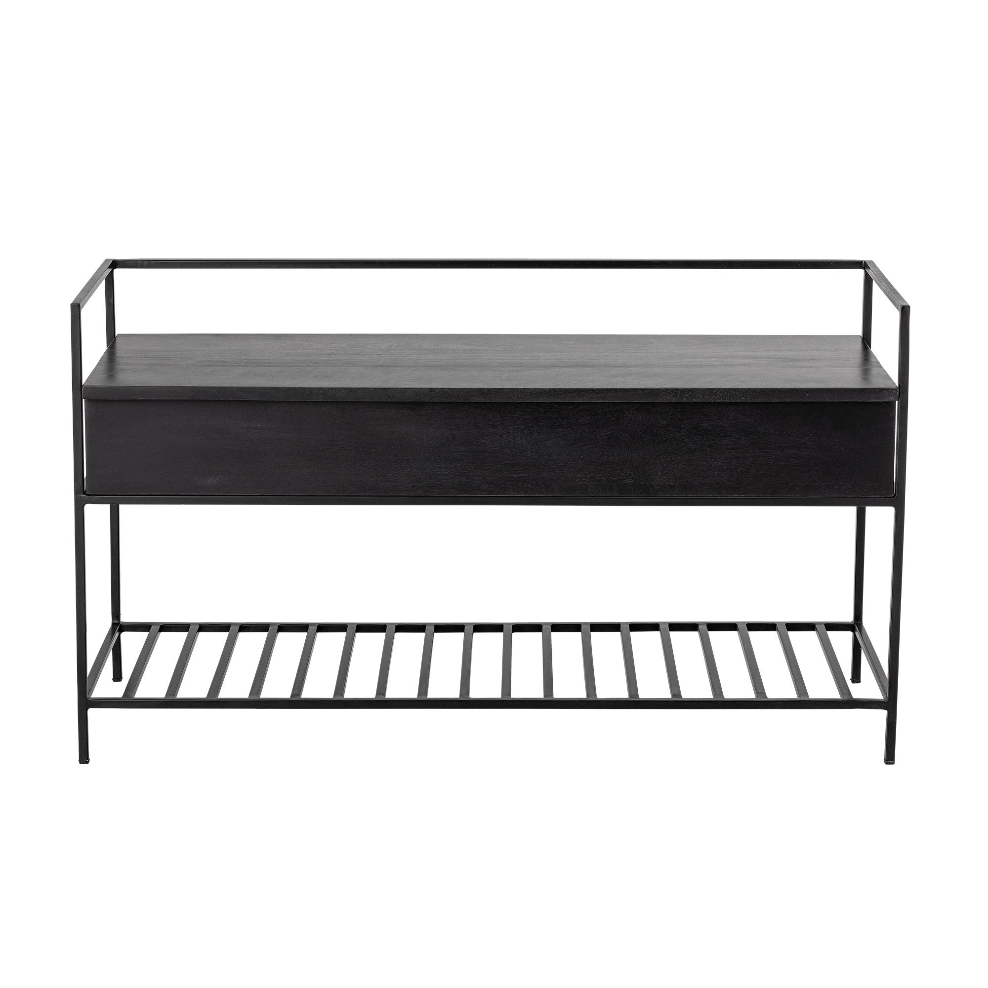 Bloomingville Abelone Bank, Schwarz, FSC 100%® Mango