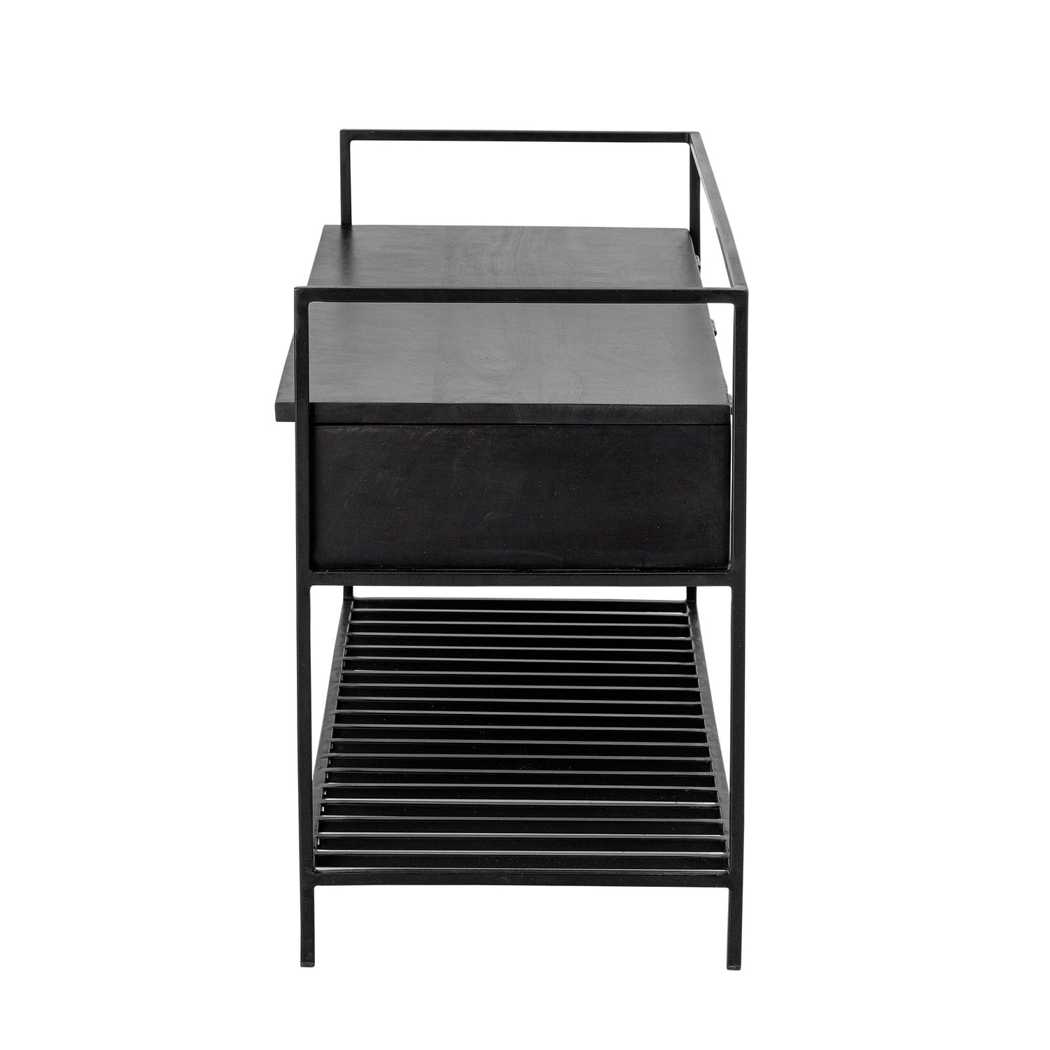 Bloomingville Abelone Bank, Schwarz, FSC 100%® Mango