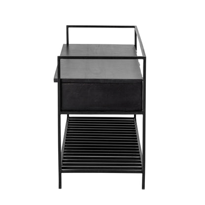 Bloomingville Abelone Bank, Schwarz, FSC 100%® Mango