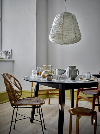 Bloomingville Peron Esstisch, Schwarz, FSC® 100%, Eiche
