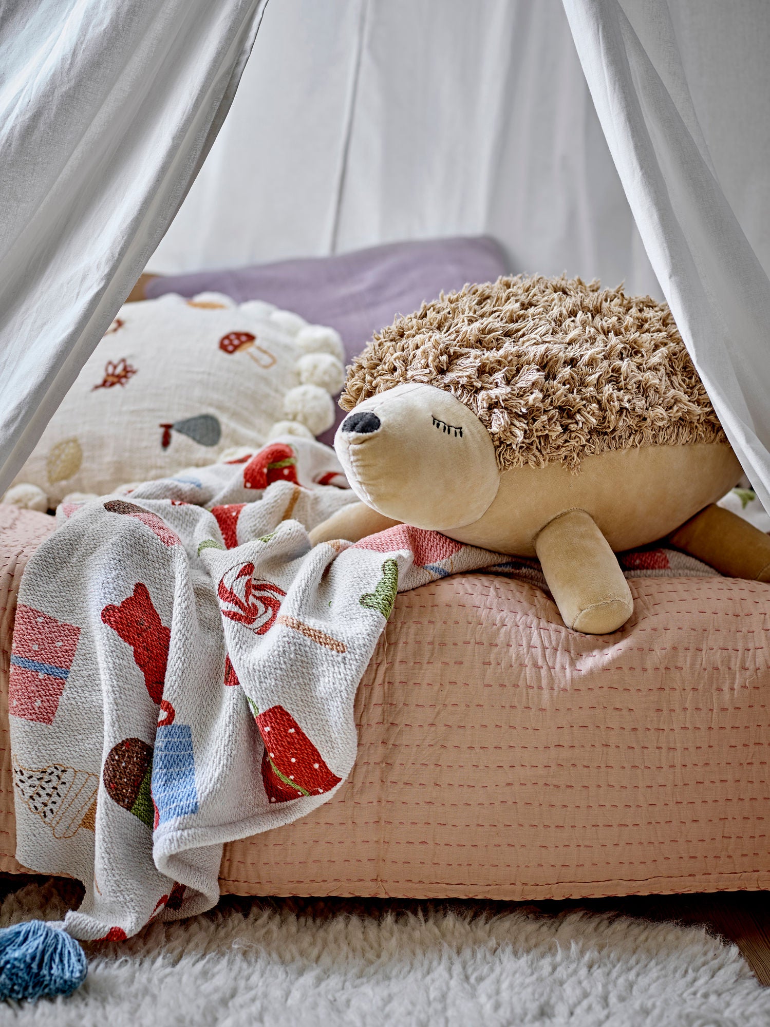 Bloomingville Mini Henny Teddy Bear, Brown, Baumwolle